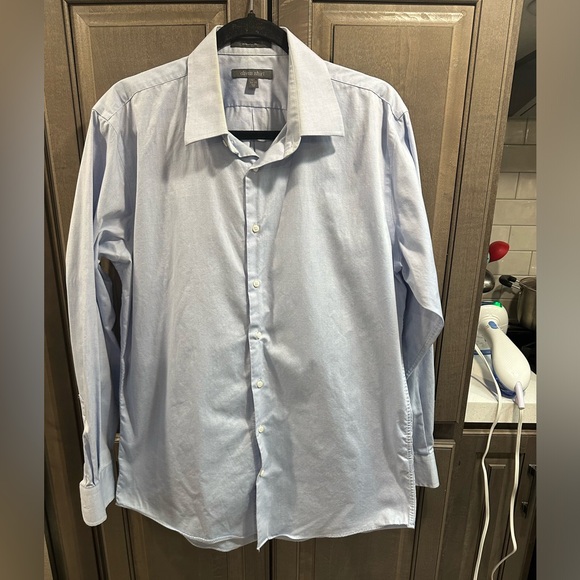 Long sleeved, button up shirt, size 16.5., GUC - Picture 1 of 3